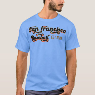 Vintag San Francisco Baseball Est 1883 Baseball L T-Shirt