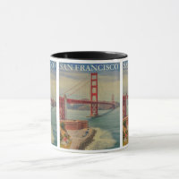 Vintag San Francisco: Golden Gate Bridge Travel