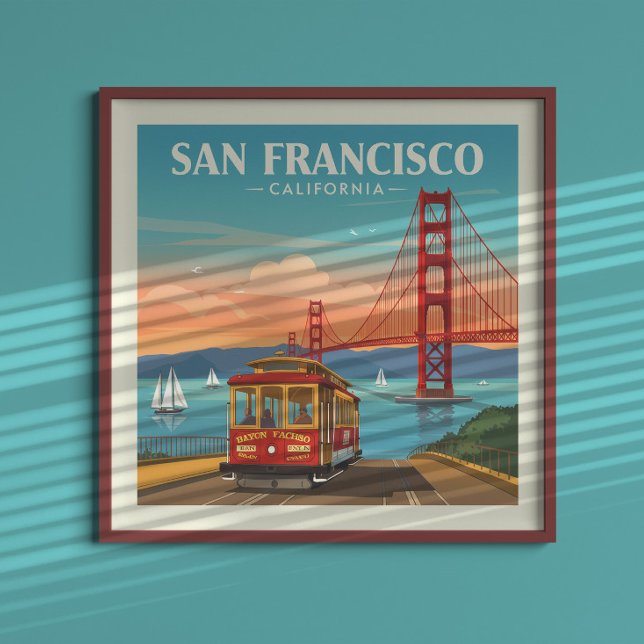 Vintag San Francisco Kalifornien Poster (Von Creator hochgeladen)