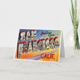 Vintag San Francisco Karte
