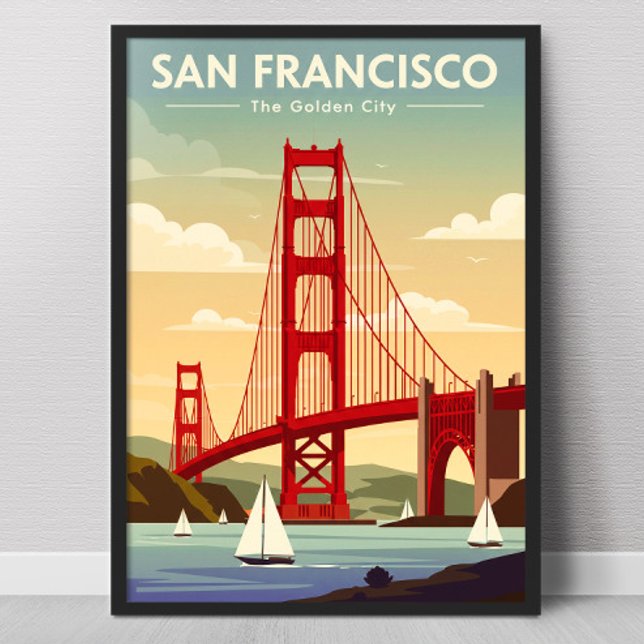 Vintag San Francisco Poster (Von Creator hochgeladen)