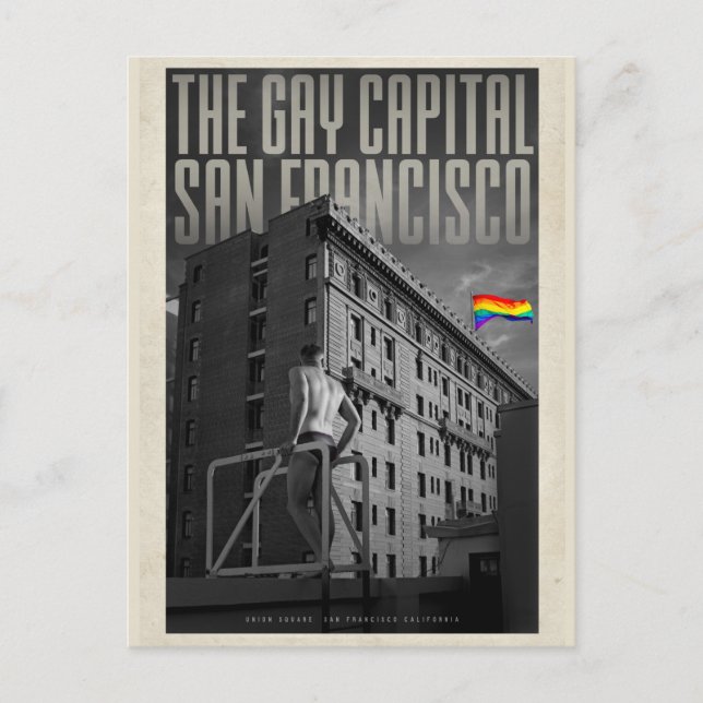 Vintag San Francisco Travel Postcard Postkarte (Vorderseite)