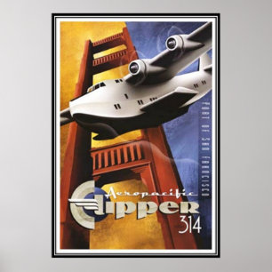 Vintag San Francisco, USA - Poster