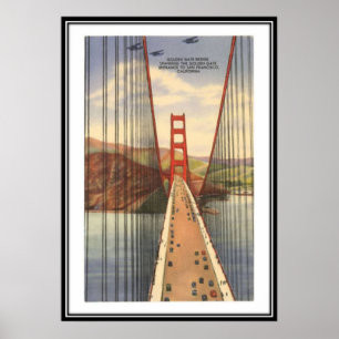 Vintag San Francisco, USA - Poster