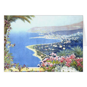 Vintag San Remo Italien Reisen