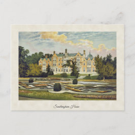 Vintag Sandringham House Norfolk England Postkarte