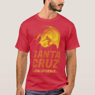 Vintag Santa Cruz California Retro Surfer T-Shirt