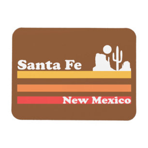 Vintag Santa Fe New Mexico Magnet