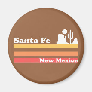 Vintag Santa Fe New Mexico Magnet