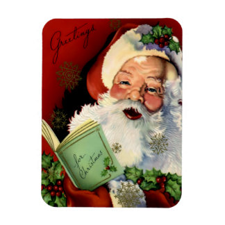 Vintag Santa Flex Magnet