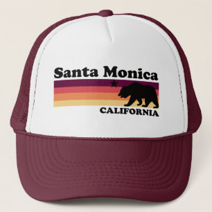 Vintag Santa Monica Kalifornien Truckerkappe