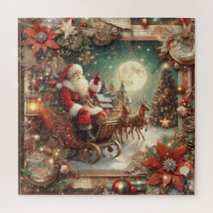 Vintag Santa Puzzle