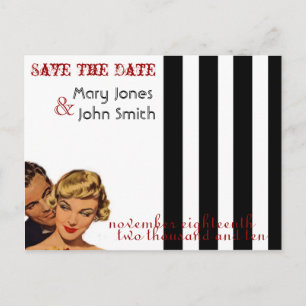 Vintag Save the Date Postkarten