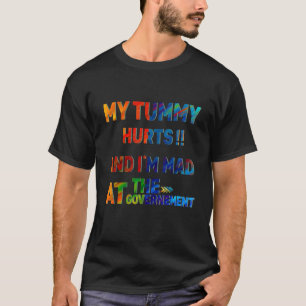 Vintag schmerzt mein Tumor, und ich bin verrückt n T-Shirt