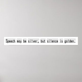 Vintag Schoolroom Proverb Poster