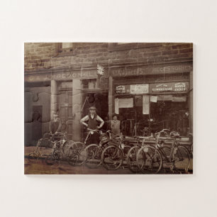 Vintag Scottish Bicycle Shop G J MacDonald c 1925 Puzzle