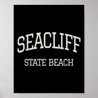 Vintag Seacliff Staat Beach Monterey Ca Californi
