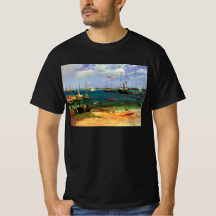 Vintag Seascape, Hafen Nassau von Bierstadt T-Shirt