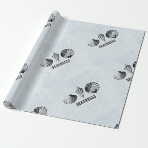 Vintag Seashells Geschenkpapier