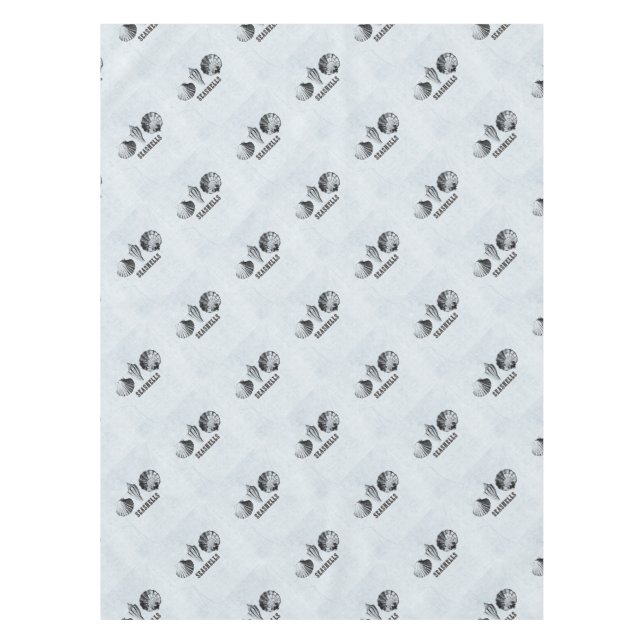 Vintag Seashells Tischdecke (Vorderseite)