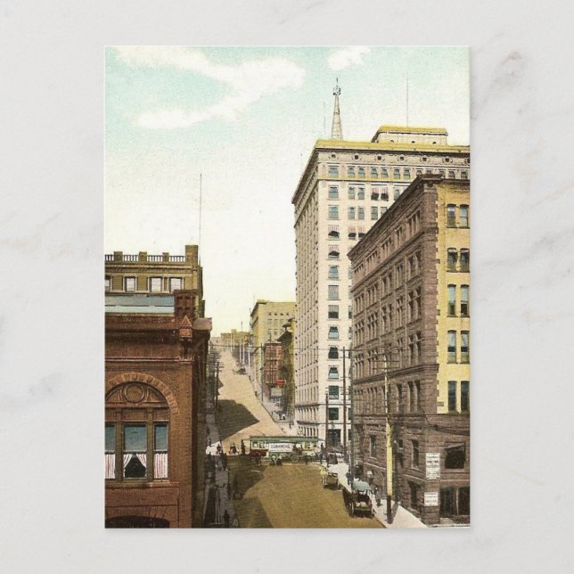 Vintag Seattle Postkarte (Vorderseite)