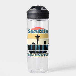 Vintag Seattle Washington Trinkflasche