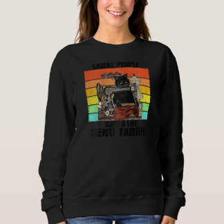 Vintag sehe ich, also ersticke ich nicht Leute, di Sweatshirt