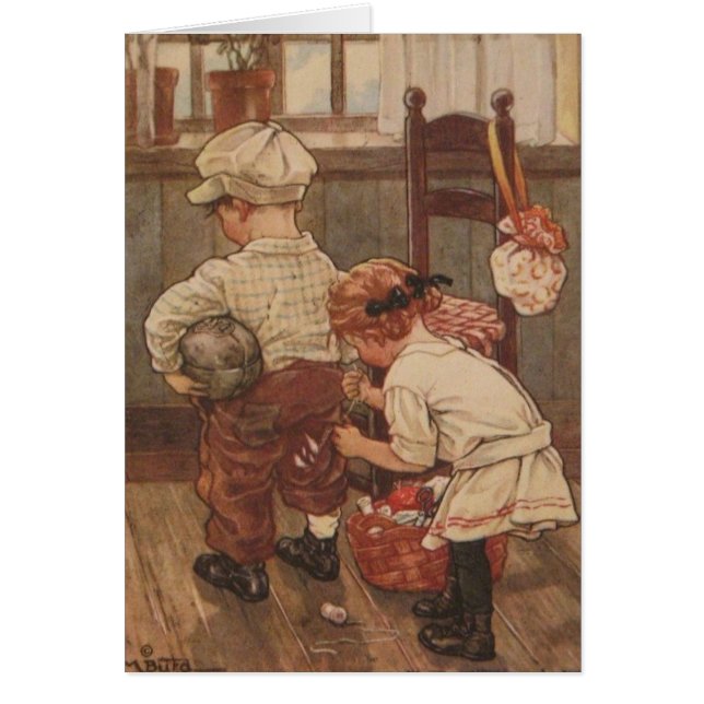 Vintag - seinen Britches nähend, (Vorne)