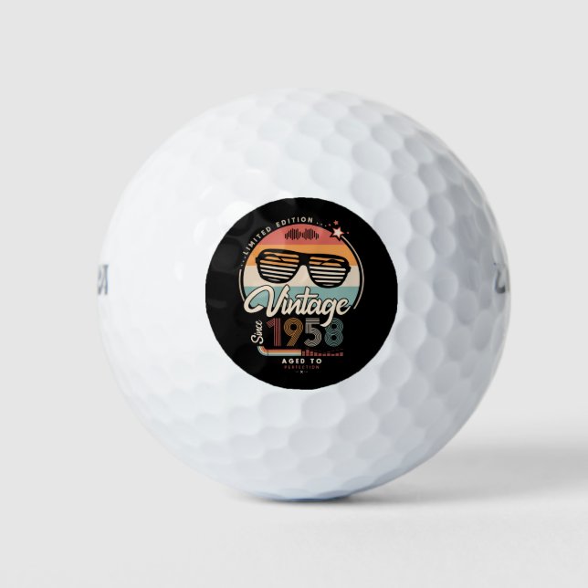 Vintag seit 1958 golfball (Vorderseite)