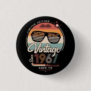 Vintag seit 1967 button
