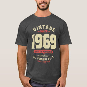 Vintag seit 1969 54. Geburtstag T-Shirt