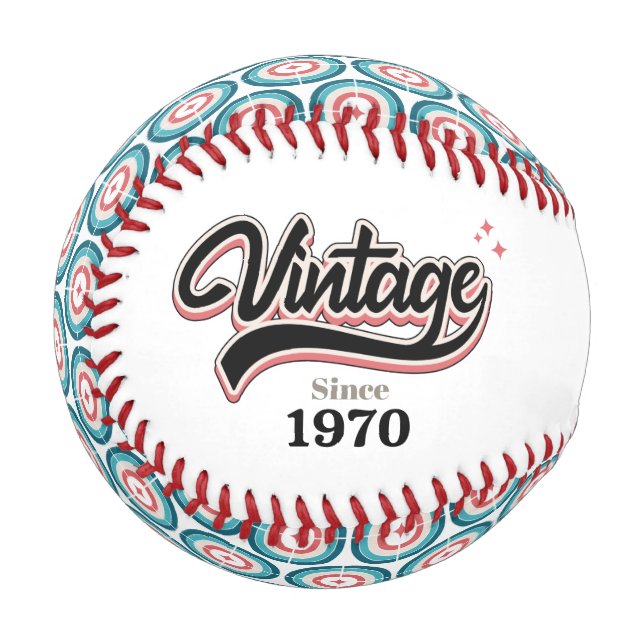 Vintag seit - 1970 baseball (Vorderseite Links)