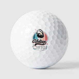 Vintag seit 1970 Kopfhörer Golfball