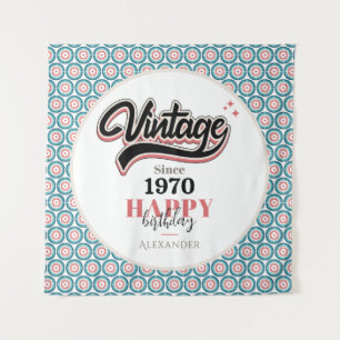 Vintag seit - 1970 wandteppich