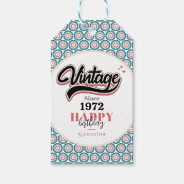 Vintag seit - 1972 geschenkanhänger