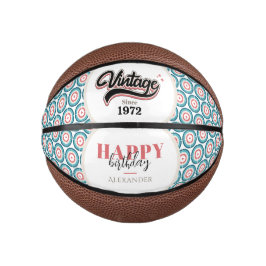 Vintag seit - 1972 mini basketball