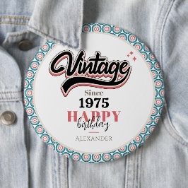 Vintag seit - 1975 button