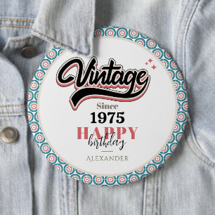 Vintag seit - 1975 button