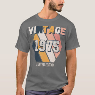 Vintag seit 1975 Geburtstag Retro Spaß T-Shirt