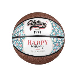 Vintag seit - 1975 mini basketball