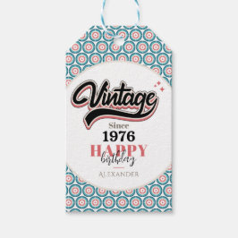 Vintag seit - 1976 geschenkanhänger