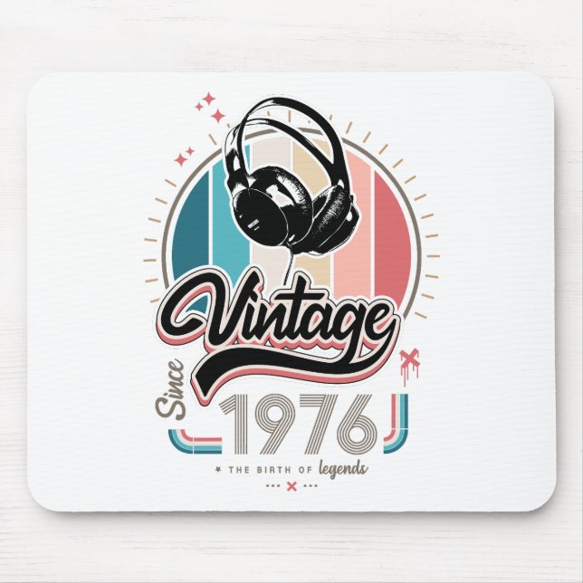 Vintag seit 1976 mousepad (Vorne)
