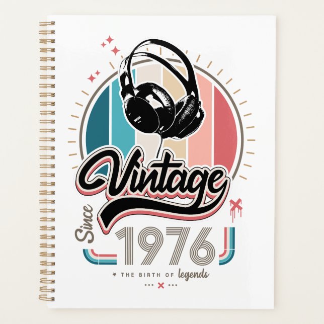 Vintag seit 1976 planer (Vorderseite)