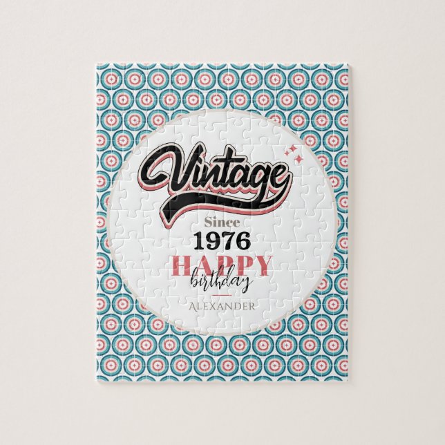 Vintag seit - 1976 puzzle (Vertikal)