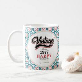 Vintag seit - 1977 kaffeetasse