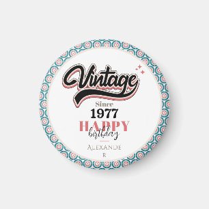 Vintag seit - 1977 magnet