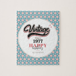 Vintag seit - 1977 puzzle