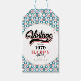 Vintag seit - 1979 geschenkanhänger