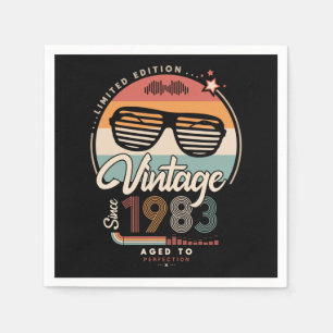 Vintag seit 1983 serviette