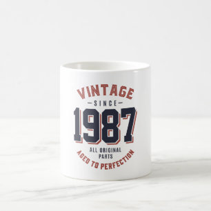 Vintag seit 1987 Geburtstagsgeschenk Kaffeetasse